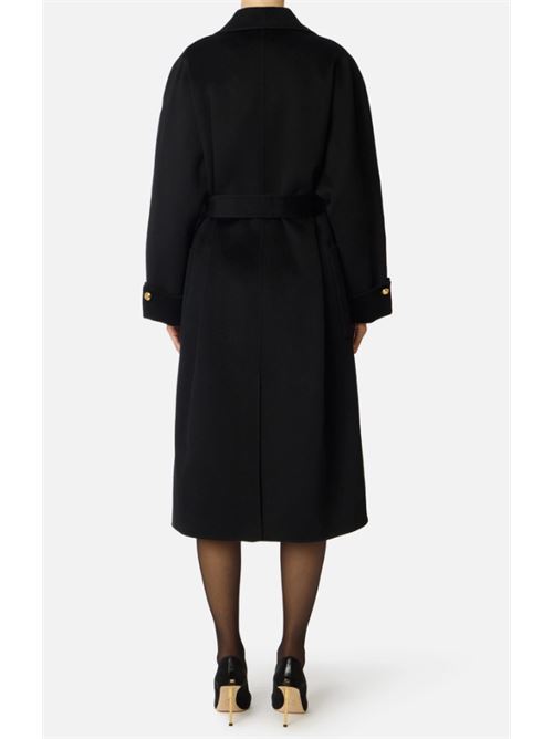 CLOTH COAT ELISABETTA FRANCHI | CP68D56E2110 Nero
